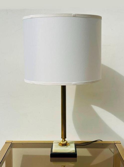 Drum witte lampenkap, Huis en Inrichting, Lampen | Tafellampen, Zo goed als nieuw, Stof, Ophalen of Verzenden
