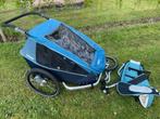 croozer fietskar 2 kinderen topmodel met hangmat, Vélos & Vélomoteurs, Comme neuf, 40 à 60 kg, Pliable, Enlèvement