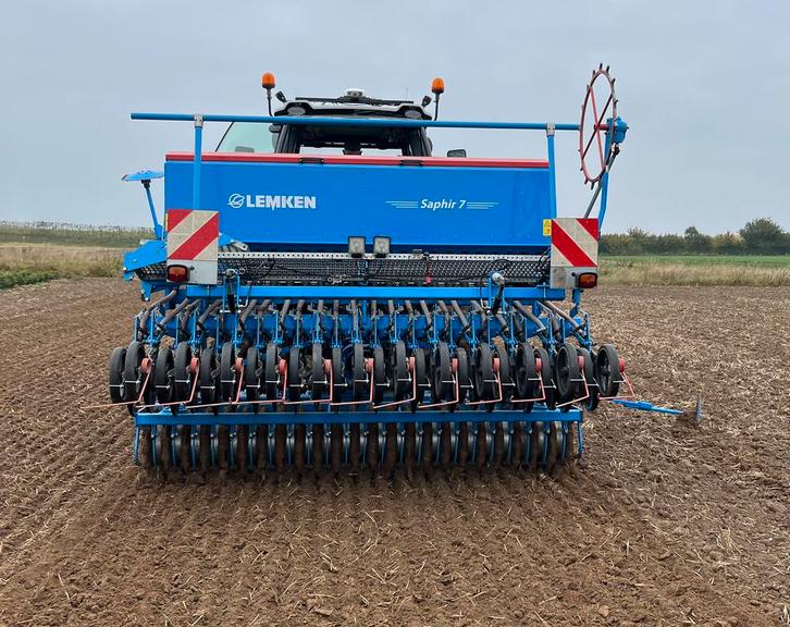Zaaicombinatie Lemken + Dalbo frontwerktuig, Zakelijke goederen, Landbouw | Werktuigen, Ophalen