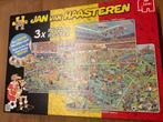 Van Haasteren 3 puzzels 500 ,1000 en1500 stuks thema voetbal, Hobby en Vrije tijd, Ophalen, 500 t/m 1500 stukjes, Zo goed als nieuw