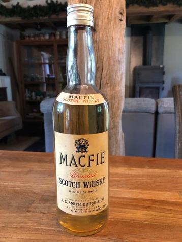 Macfie Blended Scotch Whisky 1972 Konings Zonhoven beschikbaar voor biedingen