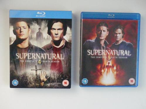 Surnaturel, saisons 4 et 5, CD & DVD, Blu-ray, Comme neuf, Horreur, Coffret, Envoi