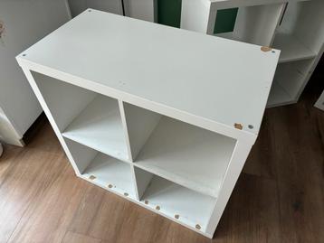 Ikea kallax 2x2 3 stuks, Enlèvement, Utilisé