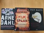 Arne Dahl(Midzomernacht)-MJ Arlidge(klikspaan)-Piet Baete, Ophalen of Verzenden, Zo goed als nieuw