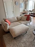 Cozy Zetel 3.5 zit + 1 zit + poef, Ophalen, Driepersoons, Zo goed als nieuw, Rechte bank