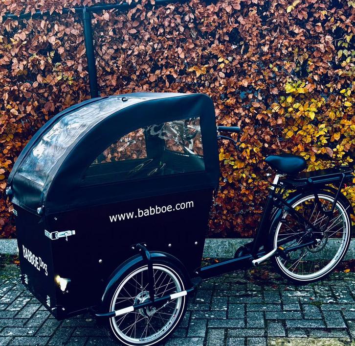 BABBOE DOG-E ELEKTRISCHE BAKFIETS, Fietsen en Brommers, Fietsen | Bakfietsen, Ophalen of Verzenden