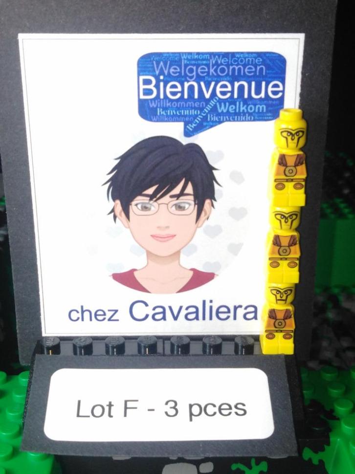 Lot F: 3 Mini-microfiguren van Lego Games Yellow Gladiators, Kinderen en Baby's, Speelgoed | Duplo en Lego, Zo goed als nieuw