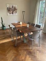 Big table en noyer de Bonaldo, Huis en Inrichting, Tafels | Salontafels, 200 cm of meer, 50 tot 100 cm, Gebruikt, Rechthoekig