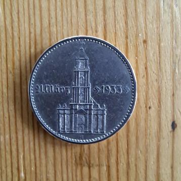 Duitse herdenkingsmunt voor het 3e Rijk beschikbaar voor biedingen