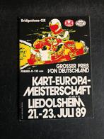 Programme du Kart Europa GP Deutschland 1989, Enlèvement ou Envoi