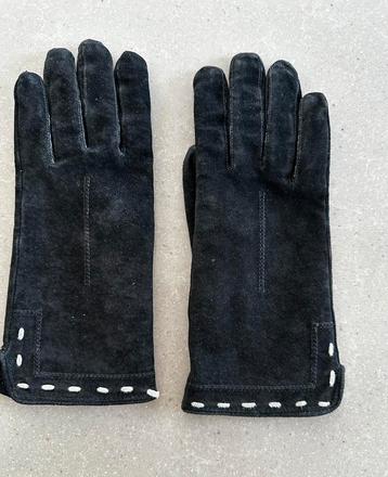 Lederen suède handschoenen- nieuwe  beschikbaar voor biedingen