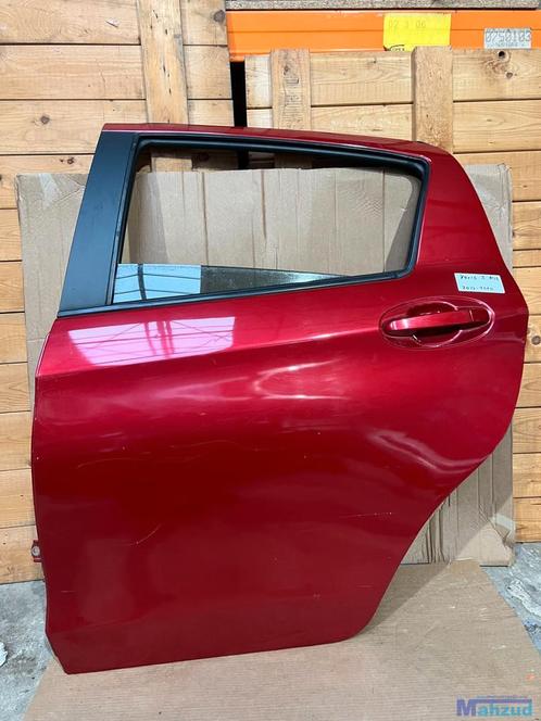 TOYOTA YARIS 3 P13 Rood Links achter deur 2012-2020, Auto-onderdelen, Carrosserie, Deur, Toyota, Gebruikt