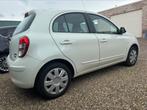 Nissan micra 1.2i 2011 90000km 5drs airco! Gekeurd!, Centrale vergrendeling, Micra, Bedrijf, Handgeschakeld
