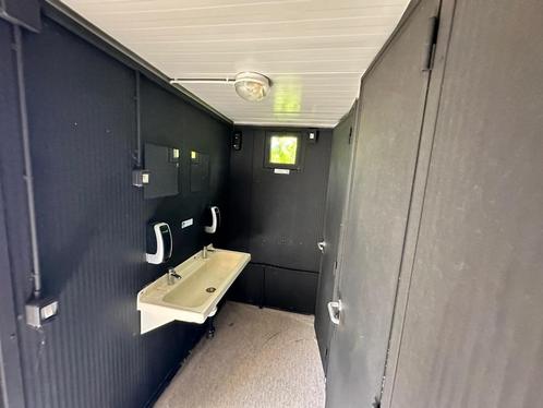 Sanitair unit / wc container 6 x 3 m – volledig ingericht!, Doe-het-zelf en Bouw, Sanitair, Overige typen, Ophalen