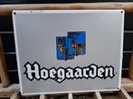 Emaille reclamebord Hoegaarden 1991, Verzamelen, Ophalen of Verzenden, Gebruikt, Reclamebord