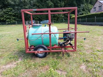 Sproeiton voor tractor, Enlèvement