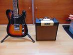 Gitaar Telecaster Dimavery sunburst , Versterker Cort CM15R, Muziek en Instrumenten, Snaarinstrumenten | Gitaren | Elektrisch
