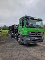 Mercedes Actros 3236 8x4 360 pk Kraanwagen, Auto's, Vrachtwagens, Automaat, Euro 5, Stof, Zwart