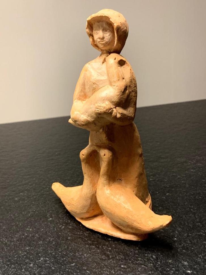 Standbeeld  Fernand Tomasi — Hommage aan de Belgische Gaume, Antiek en Kunst, Antiek | Keramiek en Aardewerk, Ophalen