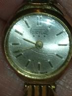 Pontiac horloge goud de band is ook goud alleen het deksel i, Ophalen of Verzenden