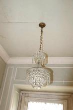 Boheems kristallen zakkroonluchter, Antiek en Kunst, Ophalen