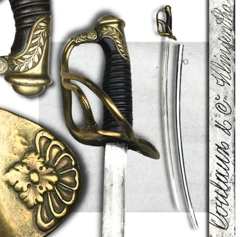 Rare sabre de cavalerie BELGE, XIX, ORIGINAL, Collections, Objets militaires | Général, Armée de terre, Enlèvement