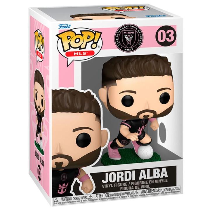 Funko POP Inter Miami – Jordi Alba (03), Verzamelen, Poppetjes en Figuurtjes, Nieuw, Ophalen of Verzenden