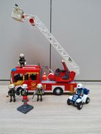 Playmobil brandweer 5362 / 5366 en politie 3655, Enlèvement, Utilisé, Ensemble complet