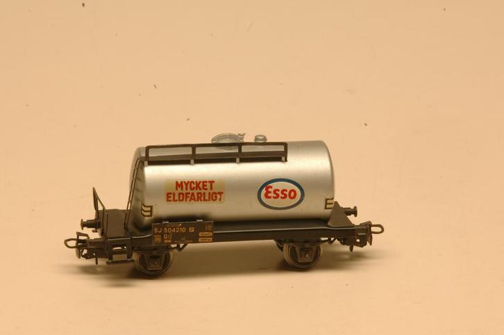 Märklin 4524 ketelwagen SJ, Hobby en Vrije tijd, Modeltreinen | H0, Gebruikt, Wagon, Wisselstroom, Märklin, Ophalen of Verzenden