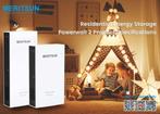 Off grid all in one 10Kwh  systeem 230v Inverter 5Kva, Comme neuf, 200 watts-crêtes ou plus, Enlèvement, Système complet