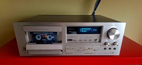 Pioneer CT-F850 geserviced en in topstaat, Audio, Tv en Foto, Cassettedecks, Enkel, Overige merken, Tiptoetsen, Tape counter, Ophalen of Verzenden