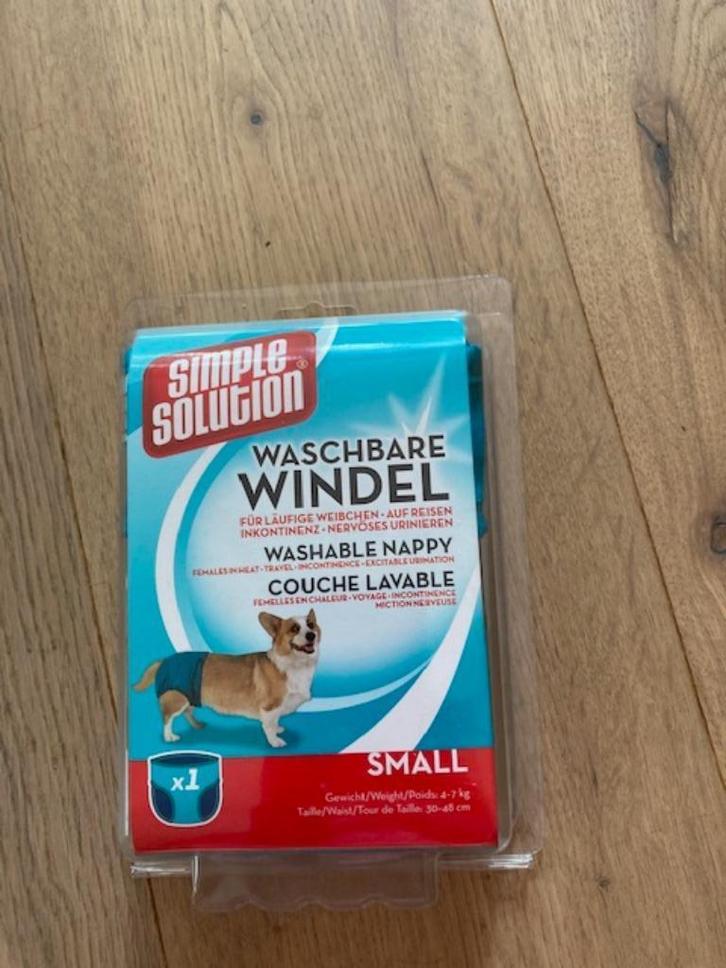 Wasbare luier hond S +Savic wegwerpluiers NIEUW + kussentje, Dieren en Toebehoren, Honden-accessoires, Nieuw, Ophalen of Verzenden