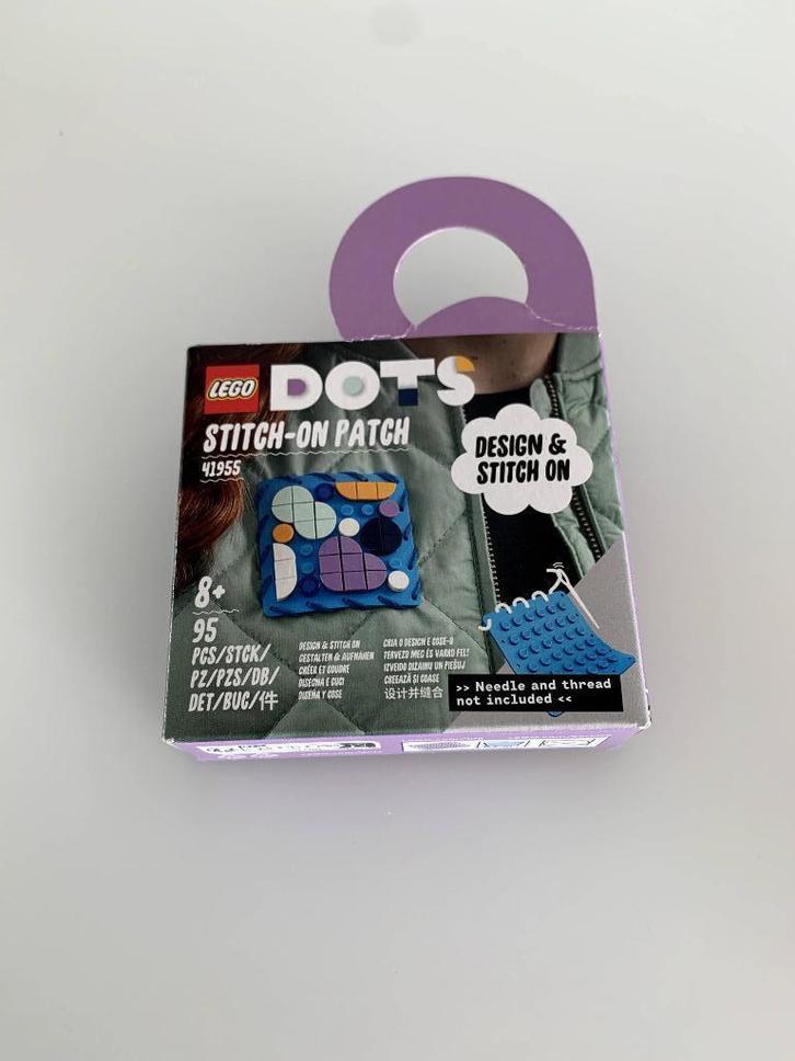 LEGO DOTS 41955 Stitch-on patch, Kinderen en Baby's, Speelgoed | Duplo en Lego, Nieuw, Lego, Complete set, Ophalen of Verzenden