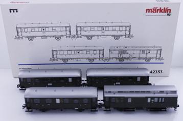 Marklin 42353 HO Rijtuigen-set Höllental Tijdperk II beschikbaar voor biedingen