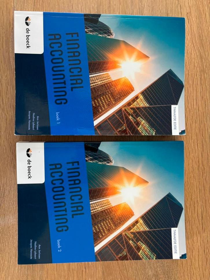 Financial Accounting boeken 1&2 twaalfde editie, Boeken, Studieboeken en Cursussen, Zo goed als nieuw, Hoger Onderwijs, Ophalen