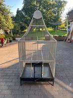 Grote ijzeren papegaaienkooi, Dieren en Toebehoren, Vogels | Hokken en Kooien, Ophalen, Zo goed als nieuw