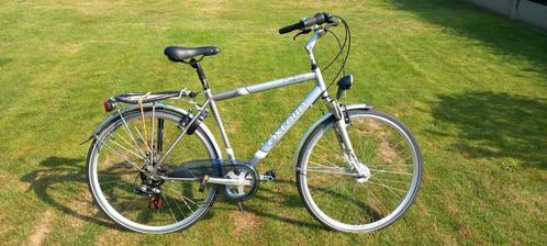 Grijze Oxford herenfiets te koop., Fietsen en Brommers, Fietsen | Heren | Herenfietsen, Zo goed als nieuw, Overige merken, Versnellingen