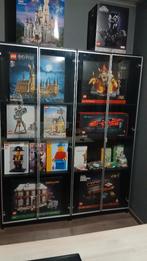 Billy boekenrekken met glazen vitrine deuren, Huis en Inrichting, Ophalen, Met deur(en), 50 tot 100 cm, Zo goed als nieuw