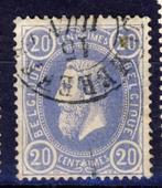 Belg. 1869 - Leopold II nr 31, Postzegels en Munten, Verzenden, Gestempeld
