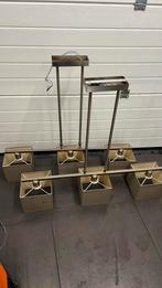 Lusters, Huis en Inrichting, Ophalen, Zo goed als nieuw, Metaal, Modern