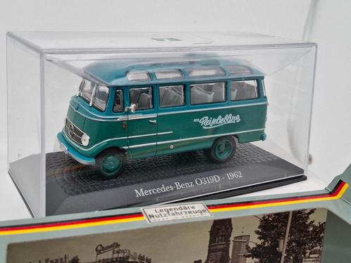 Autobus de passagers Mercedes-Benz O319D (1962) - Atlas 1:43, Hobby & Loisirs créatifs, Voitures miniatures | 1:43, Comme neuf