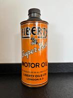 Ancien et rare bidon d’huile liberty année 30’s olieblik, Enlèvement ou Envoi, Comme neuf