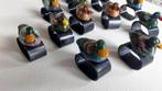 12 handdoekhouders met eendjes, Ophalen of Verzenden
