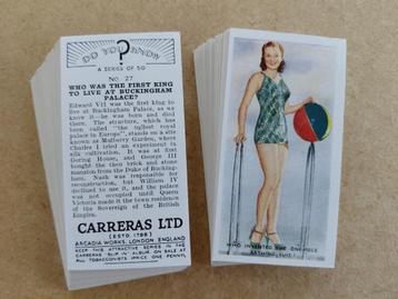 Do You Know? complete set 50 chromos 1939 Carreras beschikbaar voor biedingen