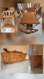 Eetkamer + dressoir + vintage kledingkast, Huis en Inrichting, Ophalen