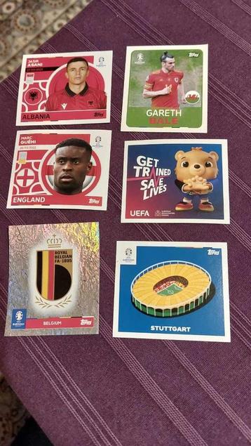 TOPPS / 6 Stickers / UEFA EURO 2024