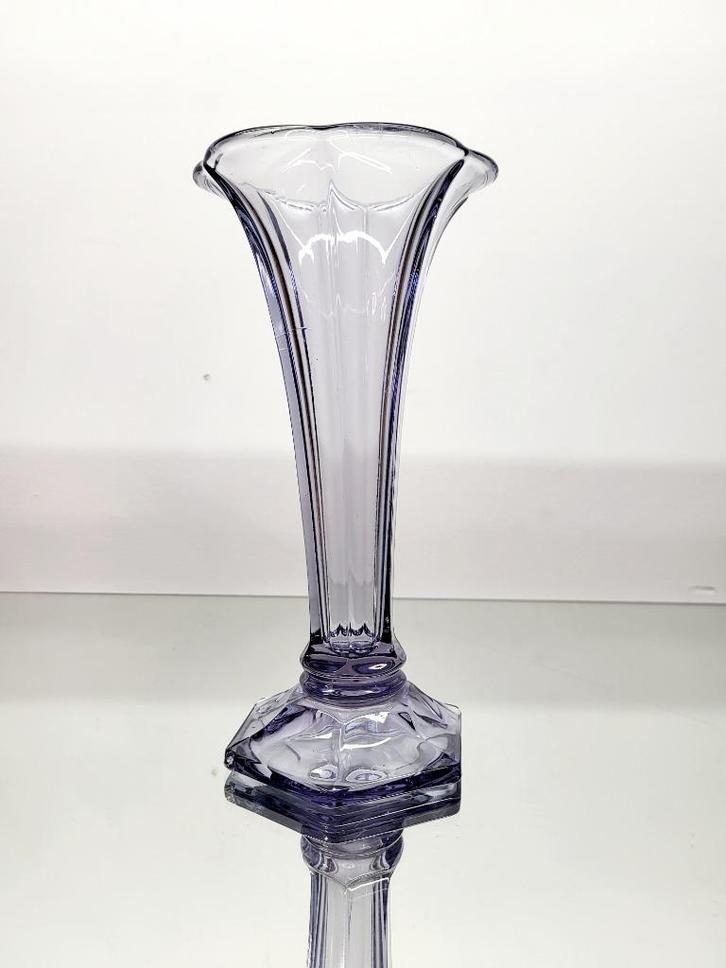 val saint lambert vaas luxval américain, Antiek en Kunst, Antiek | Glaswerk en Kristal, Ophalen of Verzenden