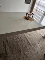 Witte eettafel perfecte staat, Ophalen, 200 cm of meer, 50 tot 100 cm, Zo goed als nieuw