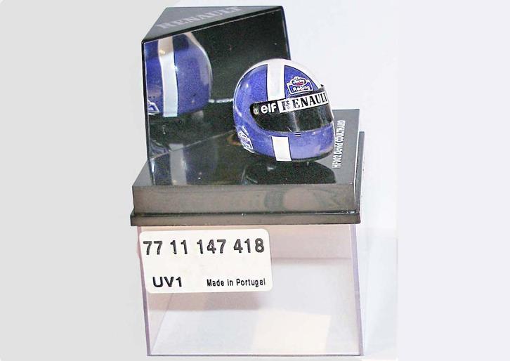 Miniatuur F1-helm op schaal 1/12., Verzamelen, Automerken, Motoren en Formule 1, Nieuw, Auto's, Verzenden