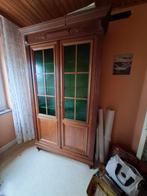 Vintage, Huis en Inrichting, Kasten | Vitrinekasten, Ophalen, Zo goed als nieuw, Eikenhout